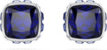 Swarovski Crystal Chroma Jewelry Collection Heart Shaped Earrings