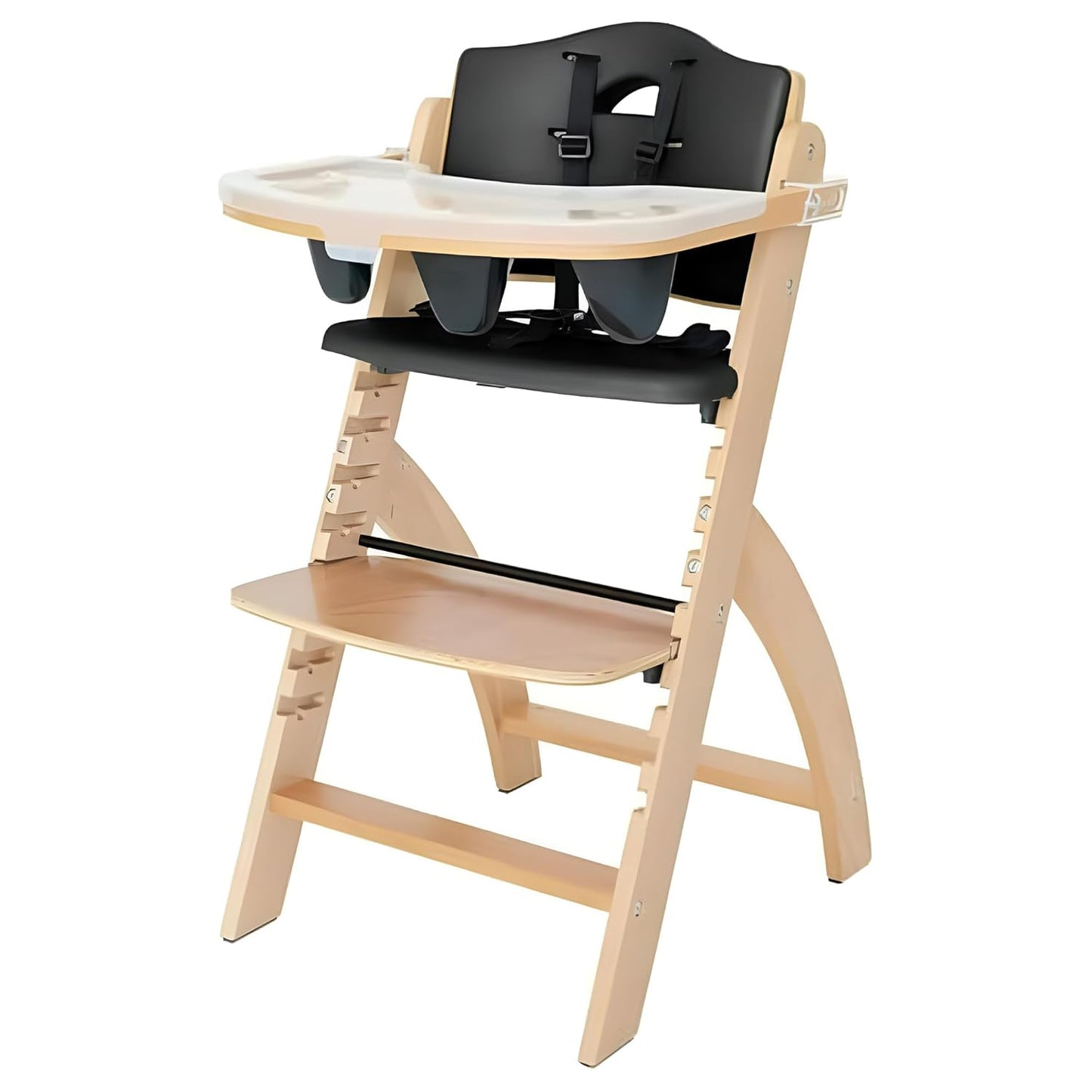 Abiie Beyond Junior Wooden High Chair - Adjustable & Convertible