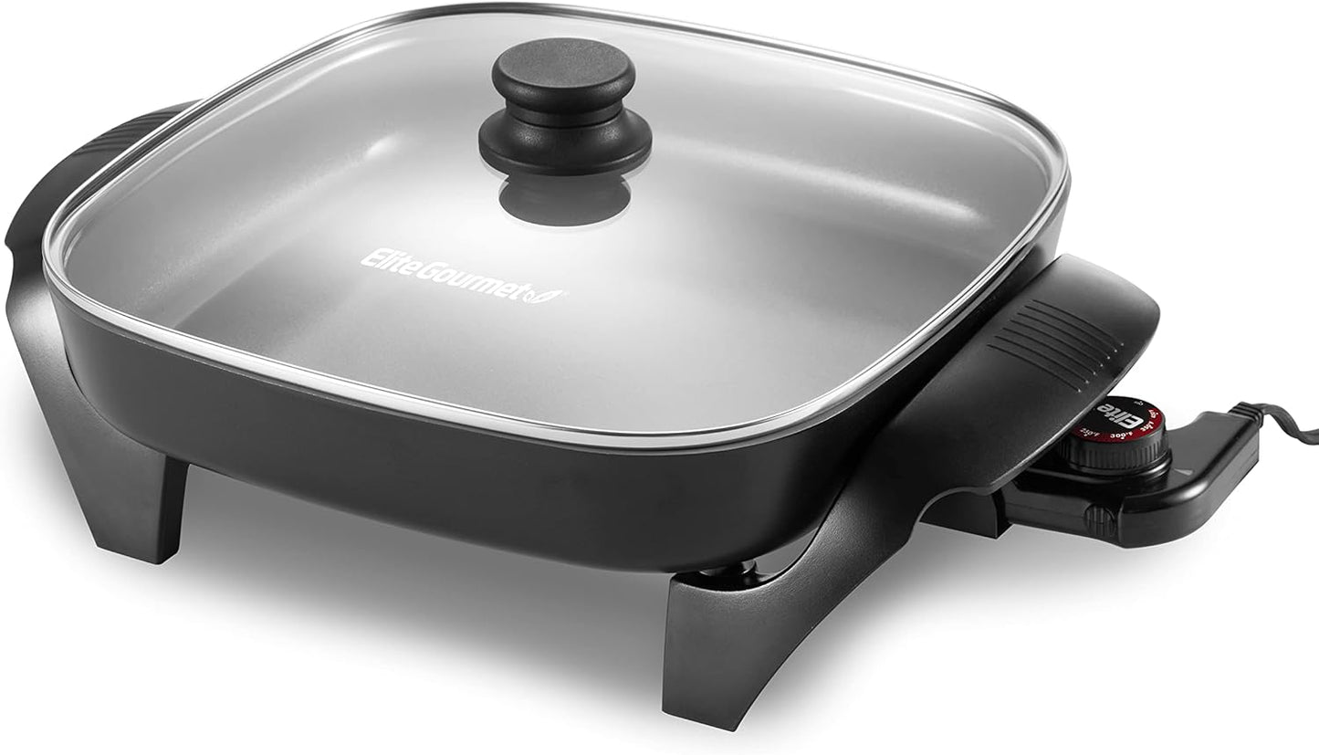 Elite Gourmet 12x12 Ceralast Ceramic Electric Skillet Review