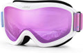 JULI Ski Goggles Snowboard Goggles for Men Women - Clear Vision