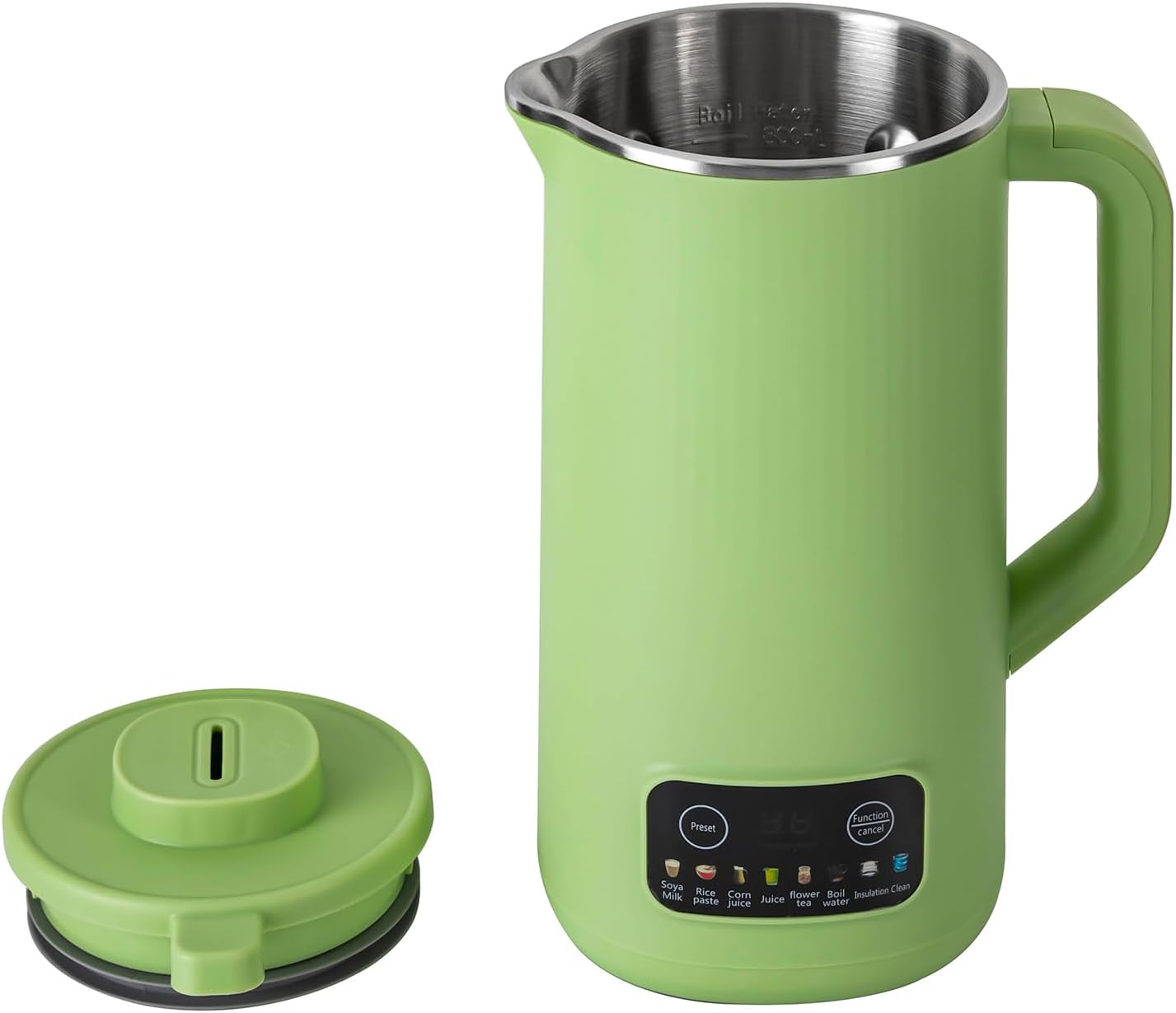 Automatic Nut Milk Maker - 10 Blades, Keep Warm, Self-Cleaning