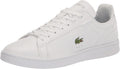 Lacoste Men's Carnaby Sneakers: Elegant Slimline Design for Comfort