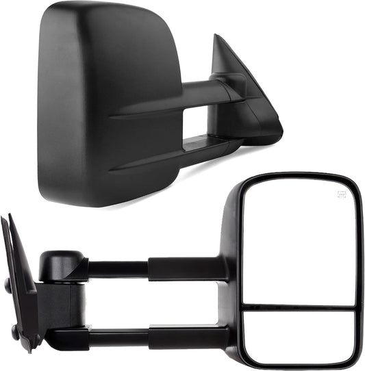 YITAMOTOR Towing Mirrors for 1999-2002 Chevy Silverado & More