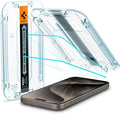 Spigen Tempered Glass Screen Protector for iPhone 15 Pro Max - 2 Pack