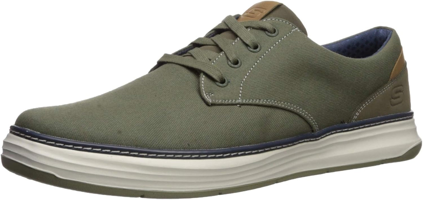 Skechers Men's Moreno-Ederson Canvas Oxford Shoe Review