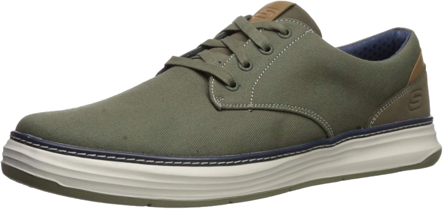 Skechers Men's Moreno-Ederson Canvas Oxford Shoe Review