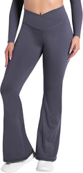 Sunzel Flare Leggings Crossover Yoga Pants - Fleece Tummy Control