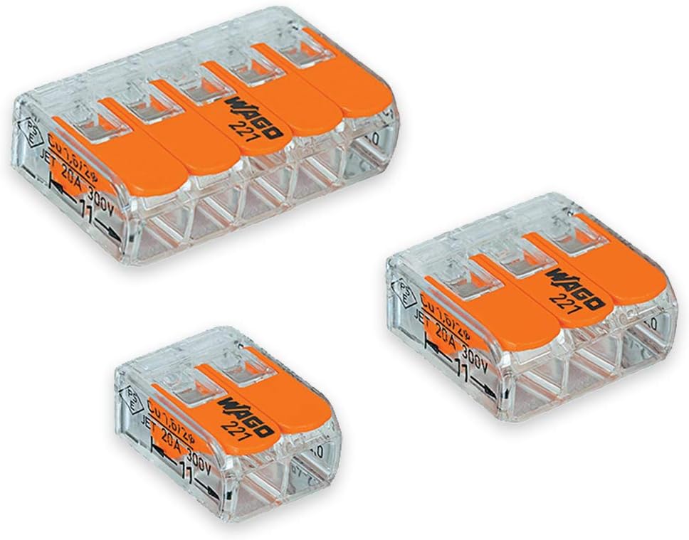 WAGO 221 LEVER-NUTS Wire Connector Assortment Pack Review