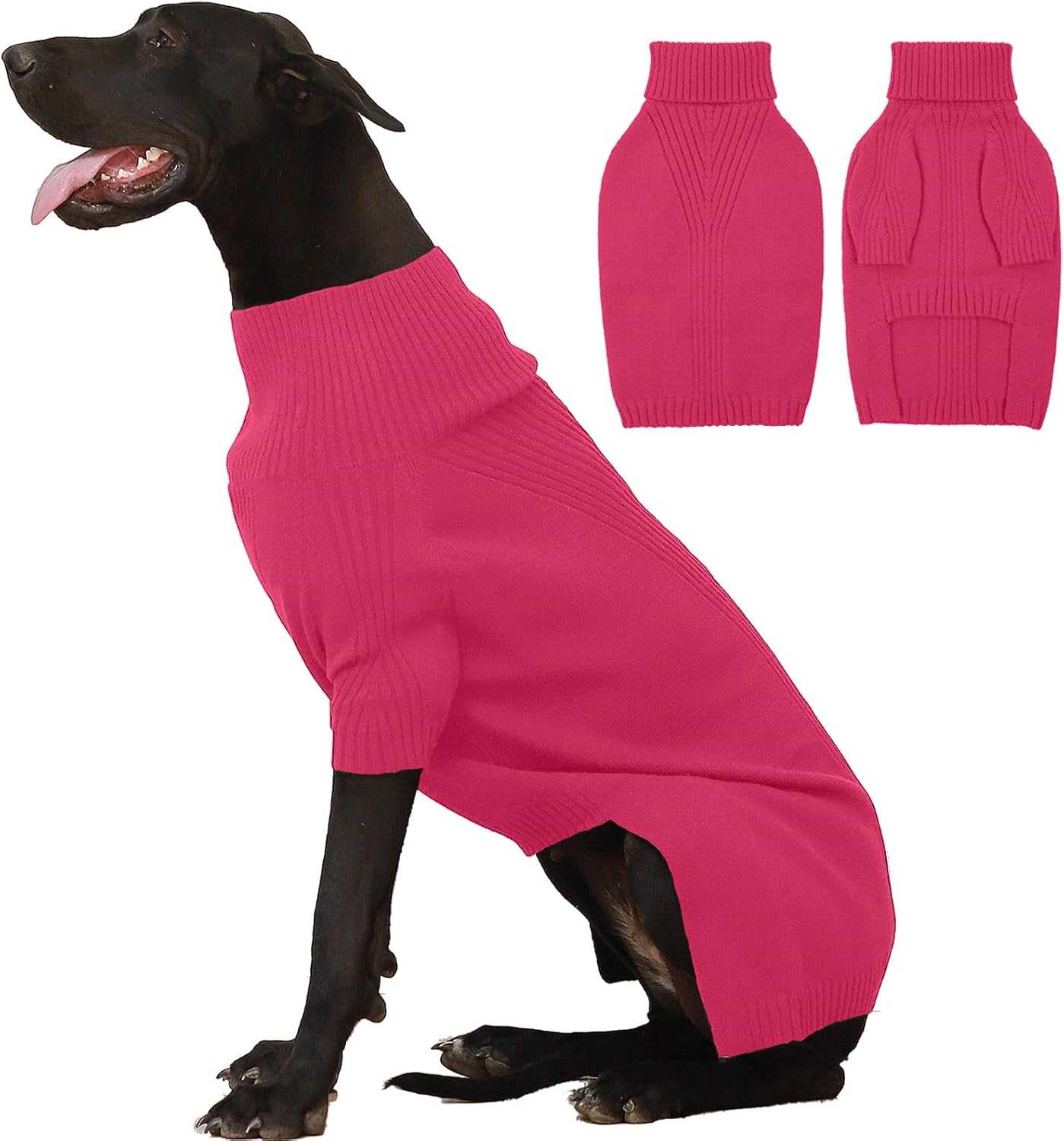 IECOii Extra Large Dog Sweater 4XL for Giant Breed Dogs
