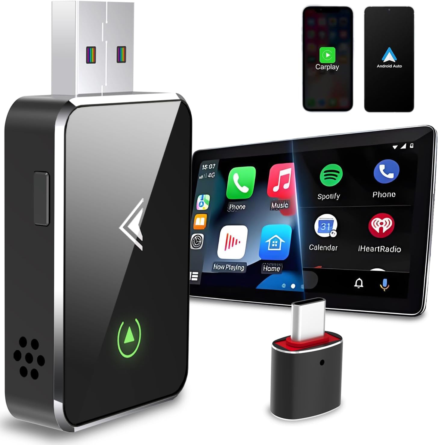 2025 Mini Wireless Carplay & Android Auto Adapter