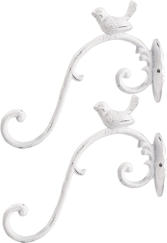 Sungmor Cast Iron Plant Hanger Wall Hooks for Garden Decor