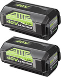 2Packs 7.5Ah Replacement for Ryobi 40V Battery - Long Run Time