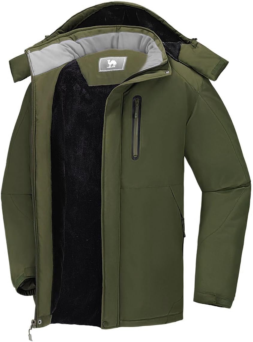 CAMEL CROWN Waterproof Ski Jacket - Ultimate Winter Protection!