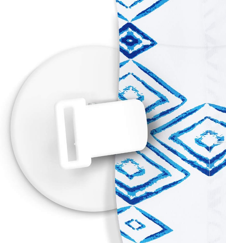 Windproof Shower Curtain Clips - Keep Curtains Secure!