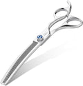 JASON 7in Curved Thinner Dog Scissors for Professional Grooming