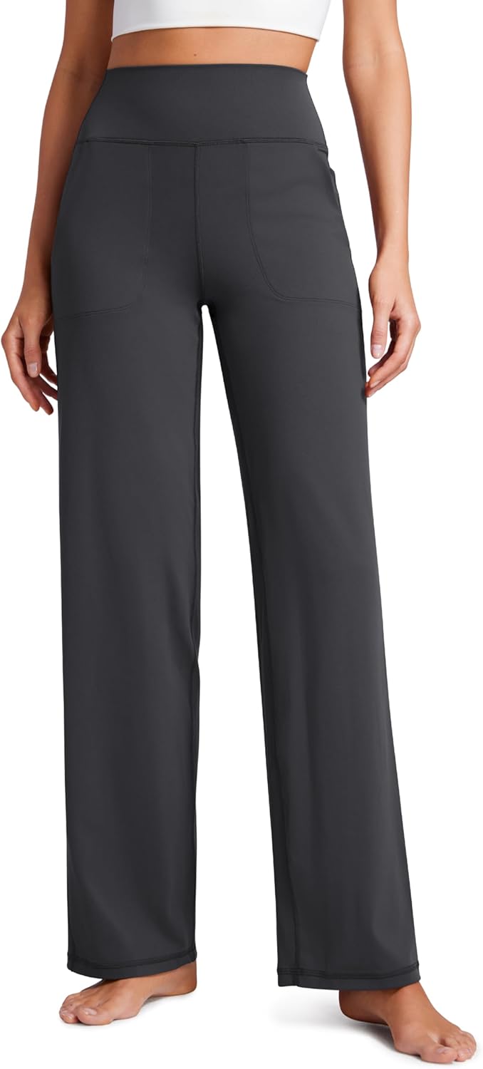 CRZ YOGA Womens Butterluxe High Waist Wide Leg Pants Review
