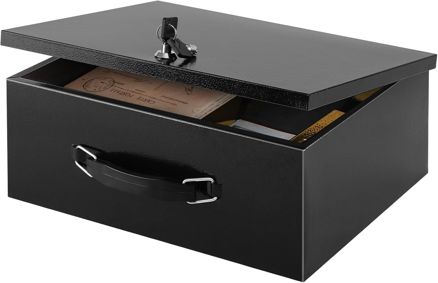 xydled Fire Resistant Safe Box for Home Office Security Storage