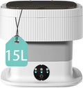 Portable Washing Machine 15L 60W - Compact Washer for Travel