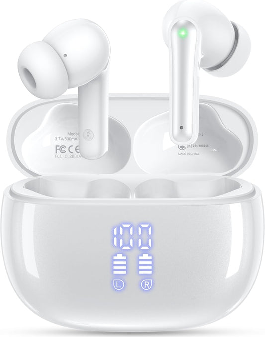 40H Playtime Wireless Earbuds - Pure White
