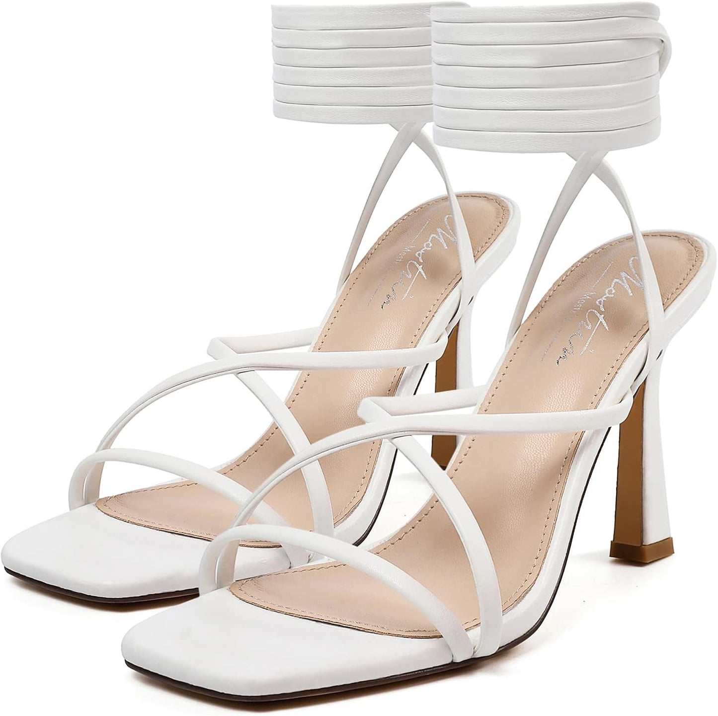 Mostrin Womens Sandals Strappy Heels for Stylish Occasions