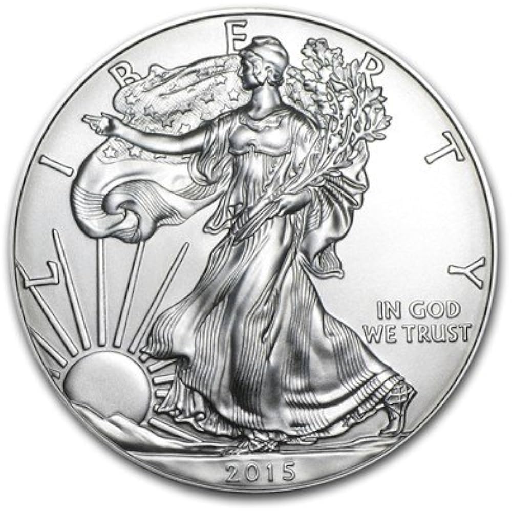 2015 American Silver Eagle Uncirculated .999 Fine Silver Dollar