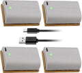 Kastar 4 Pack Battery Compatible with Canon LP-E6 / LP-E6N - USB