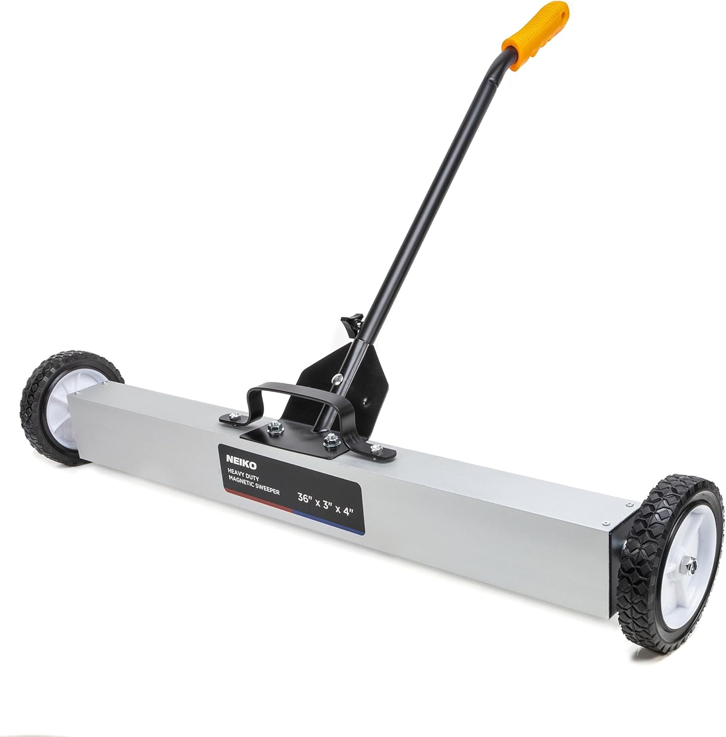 36-Inch Magnetic Pickup Sweeper for Easy Cleanup of Nails