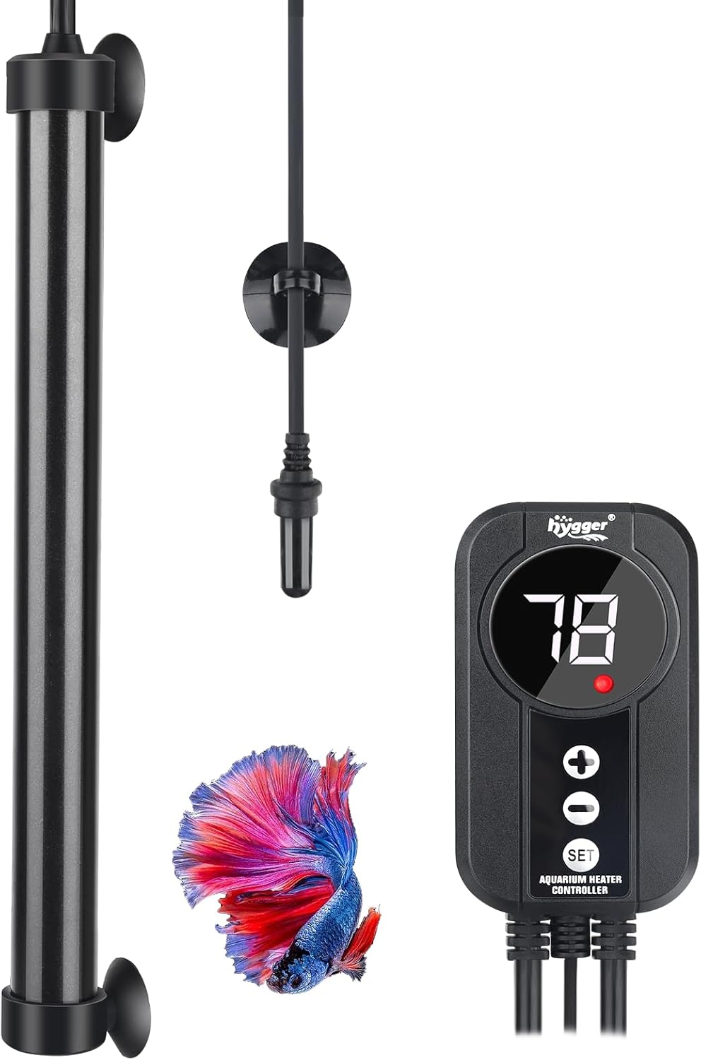 hygger 500W Marine Aquarium Heater for 70-80 Gallon Tanks