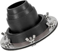 High Temp Silicone Stove Jack - Heat Resistant Pipe Vent