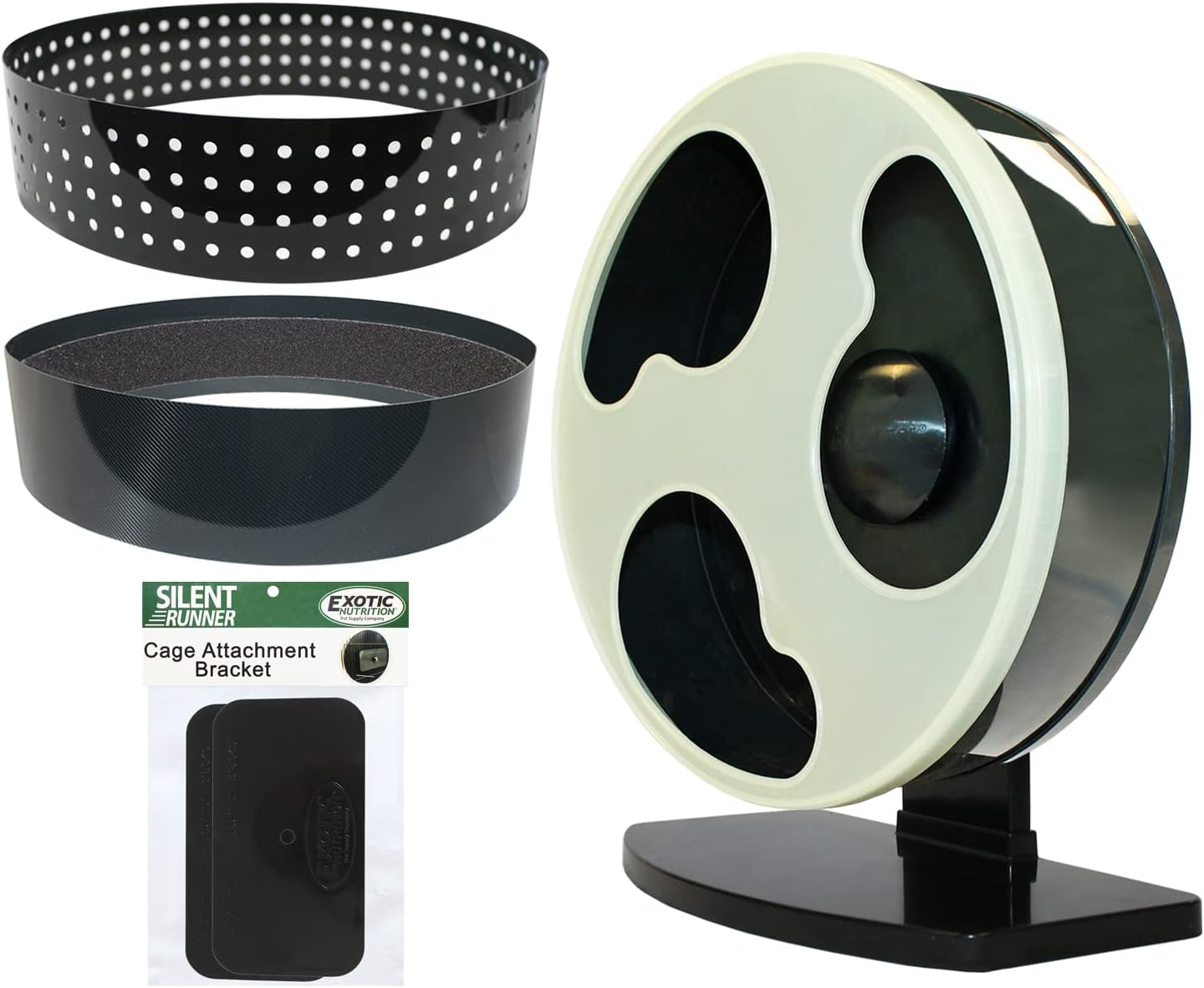 Silent Runner Glow Wheel - 12in Regular Exercise Wheel for Cats