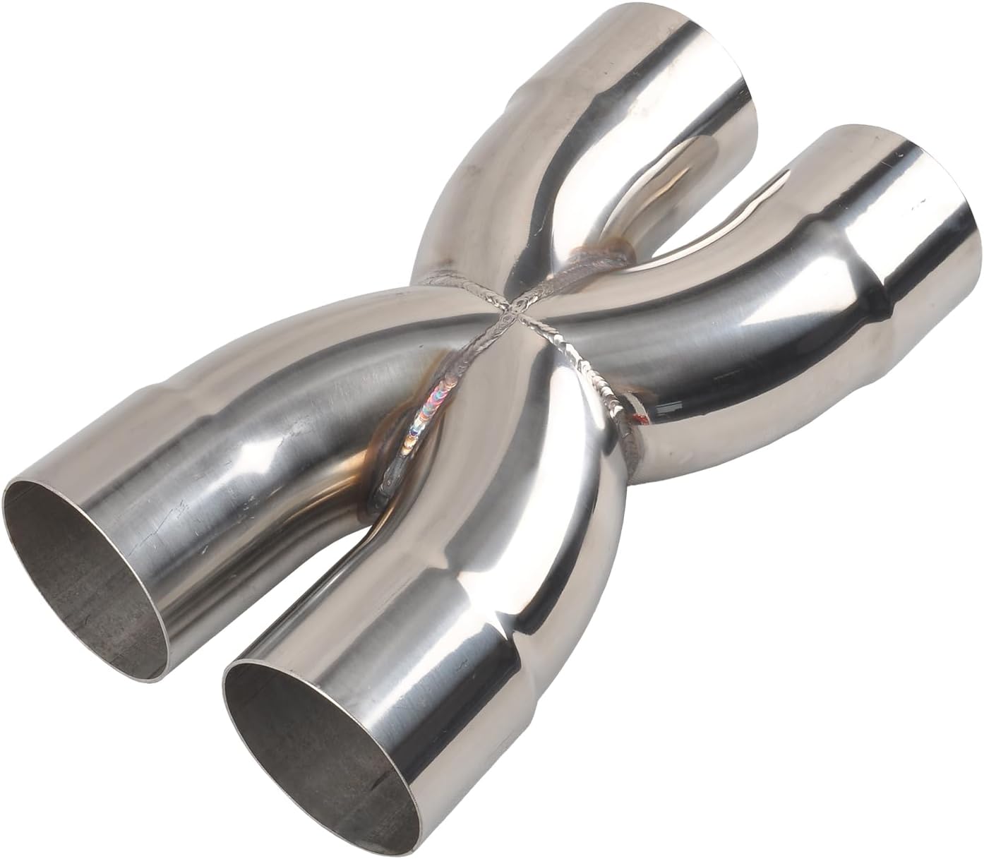 Exhaust Tip X Pipe 3 Inch Inlet Outlet for Smooth Flowing Exhaust
