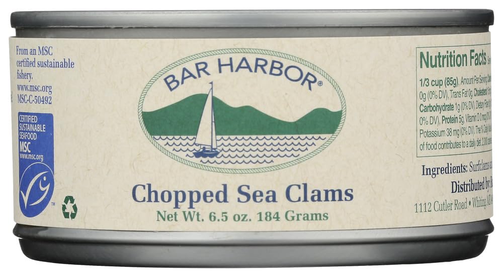 All Natural Chopped Clams for Delicious Seafood Dishes