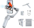 3-Axis Phone Gimbal with Magnetic AI Active Tracker - Smooth Video