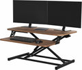 VIVO Height Adjustable 32 in Stand Up Desk Converter - Smooth Sit
