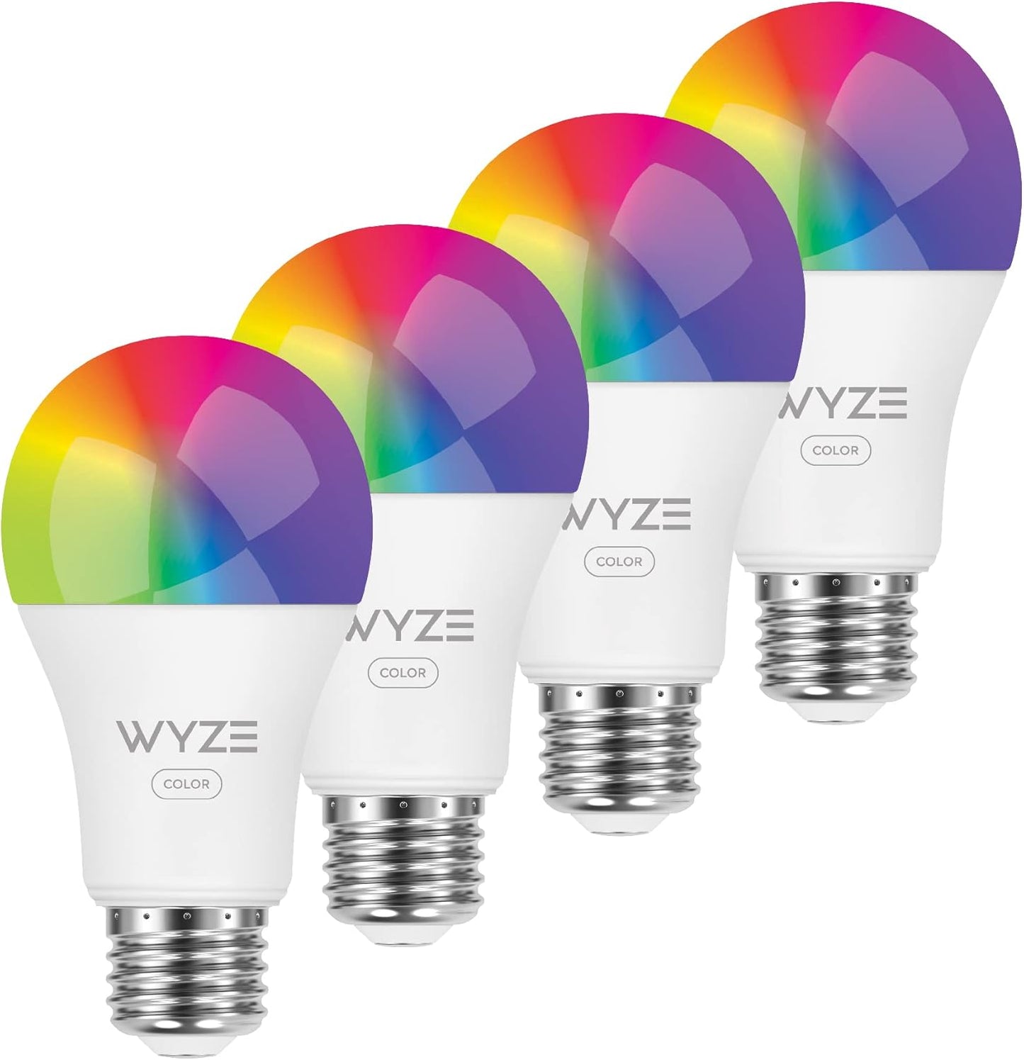 Wyze Bulb Color - 1100 Lumen WiFi RGB Smart Bulb for Home