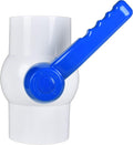 3 in PVC Ball Valve Socket - Easy-Turn Handle for Pool & Irrigation