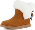 Juicy Couture Women's Slip On Winter Snow Boots - Cozy Fur Lining