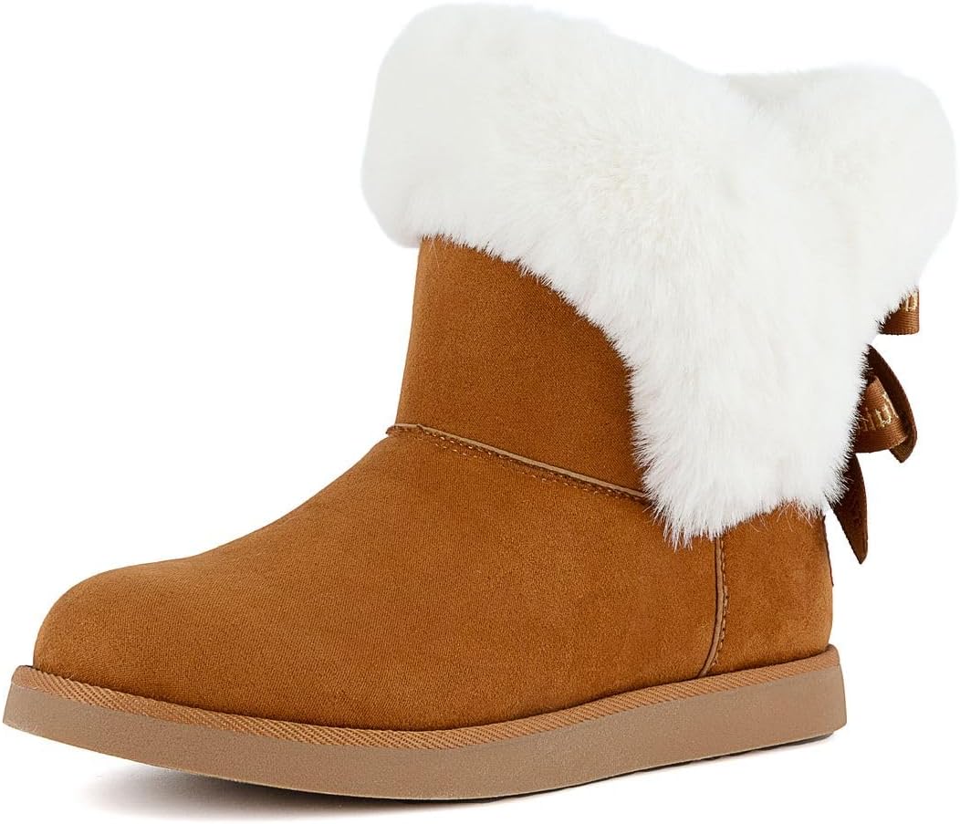 Juicy Couture Women's Slip On Winter Snow Boots for Comfort