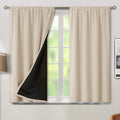 Blackout Curtains for Bedroom 45 in Length - Thermal Insulated