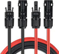 Solar Extension Cable 40FT 10AWG Pair - Durable Outdoor Power