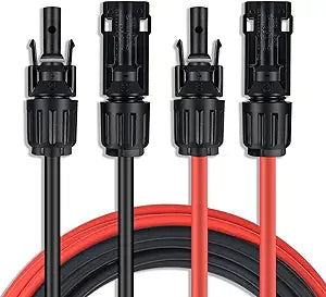 SGANGCAR Solar Extension Cable 40 Feet 10AWG for Solar Panels