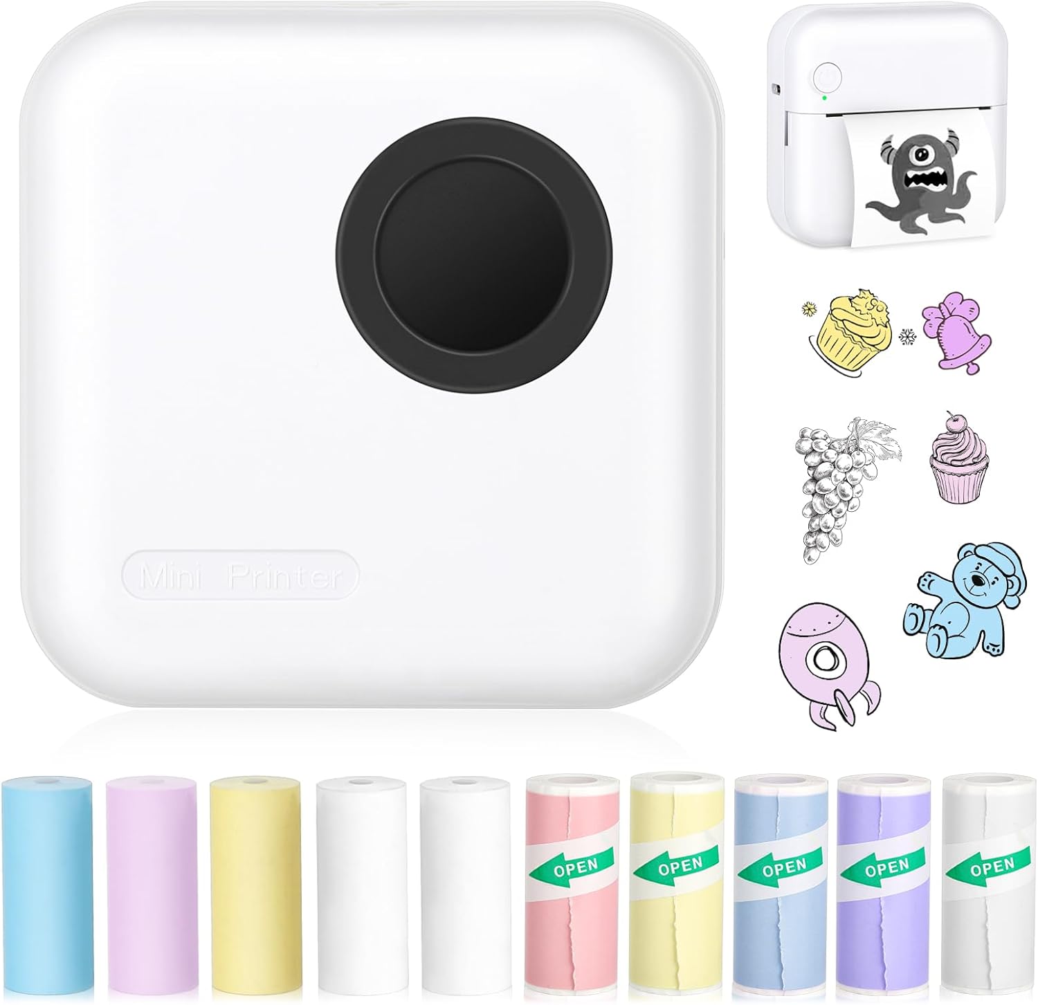 ST-CARE Mini Pocket Bluetooth Printer - Print Anywhere!