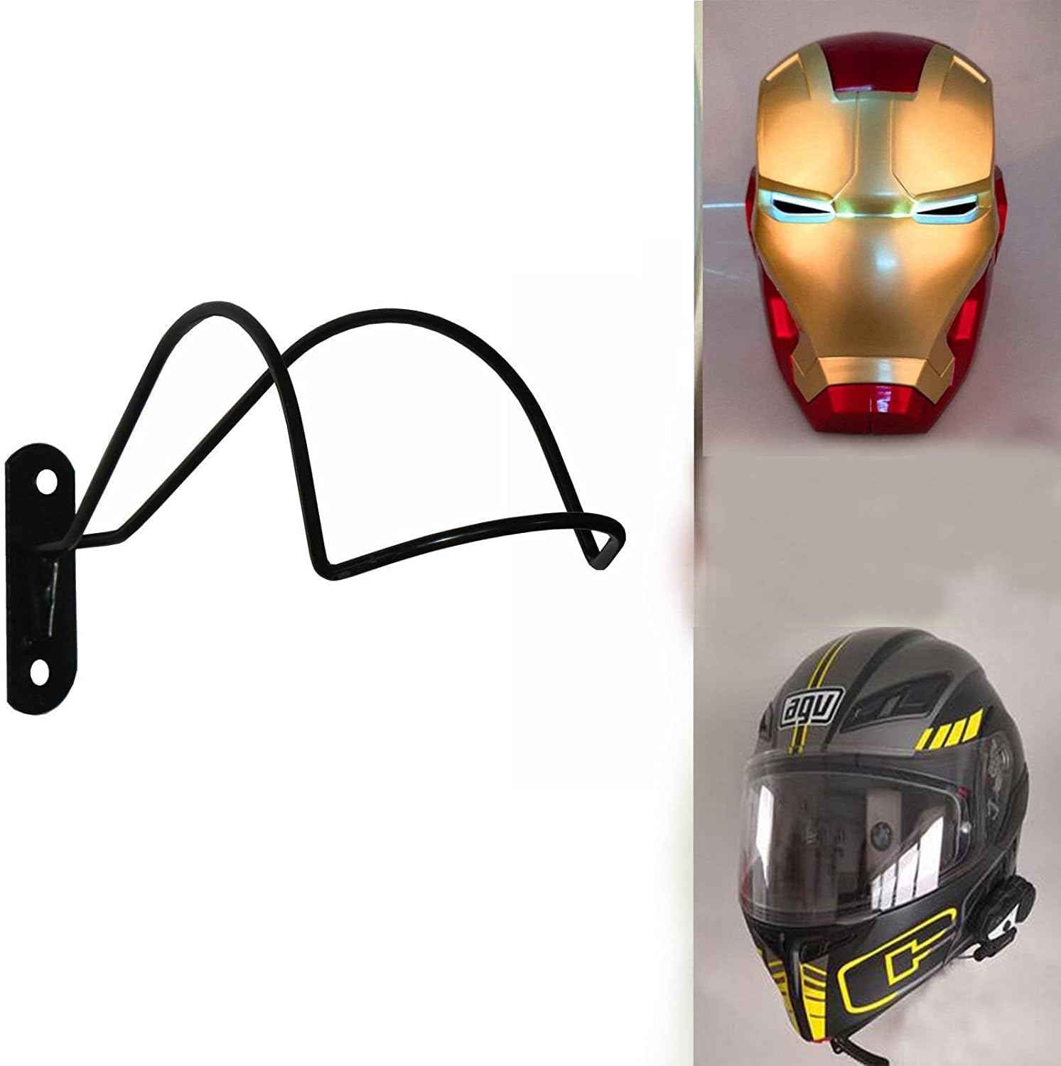 Space-Saving Helmet Rack: Organize & Display in Style!
