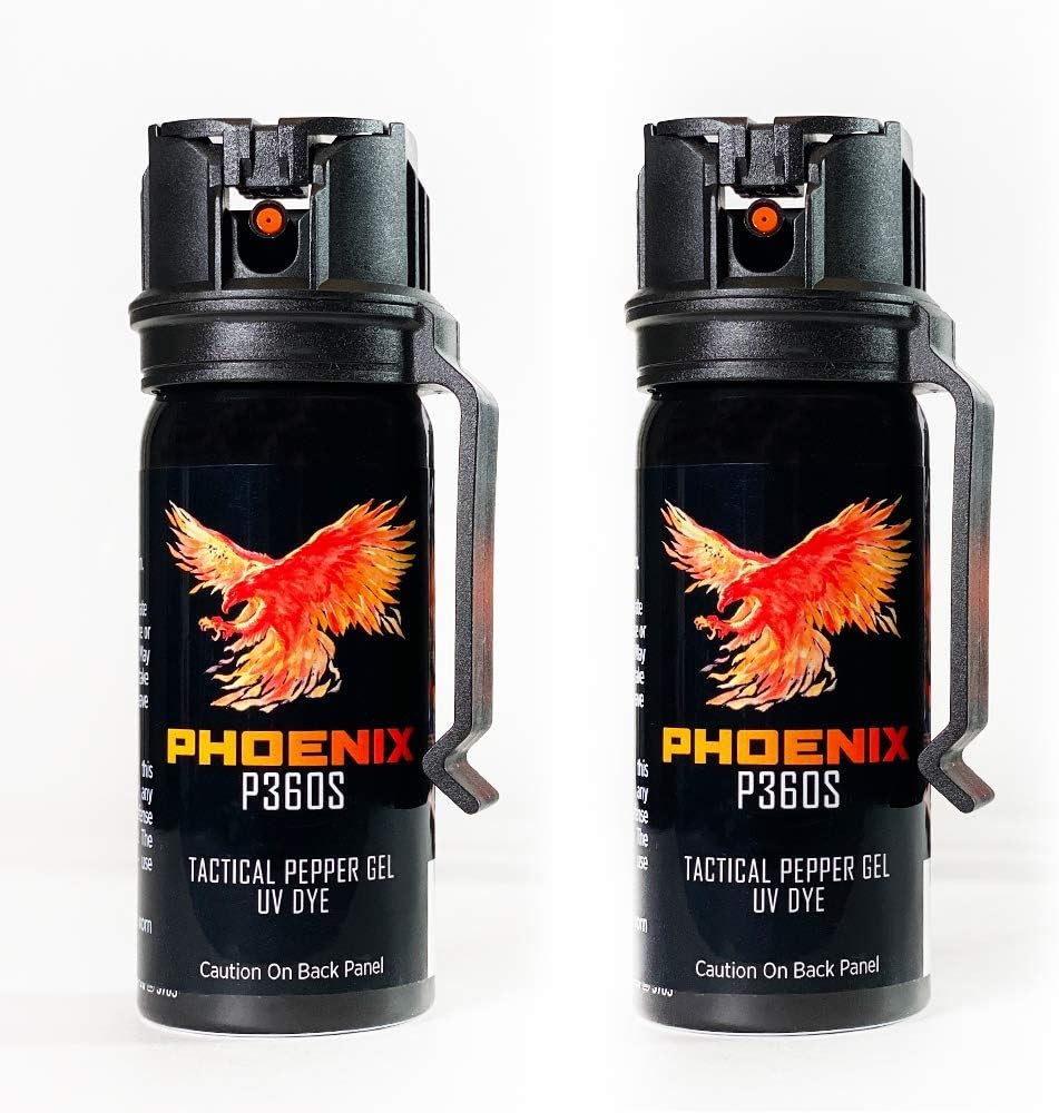 Phoenix P360S Pepper Gel for Maximum Strength Self-Defense