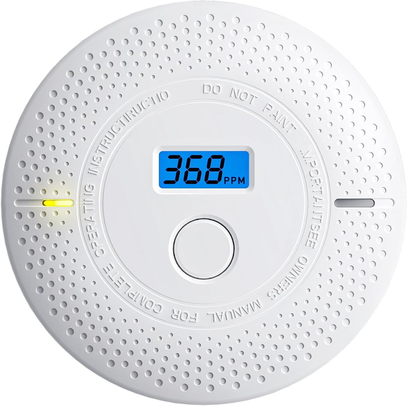 2 in 1 Smoke and Carbon Monoxide Detector with LED Indicators