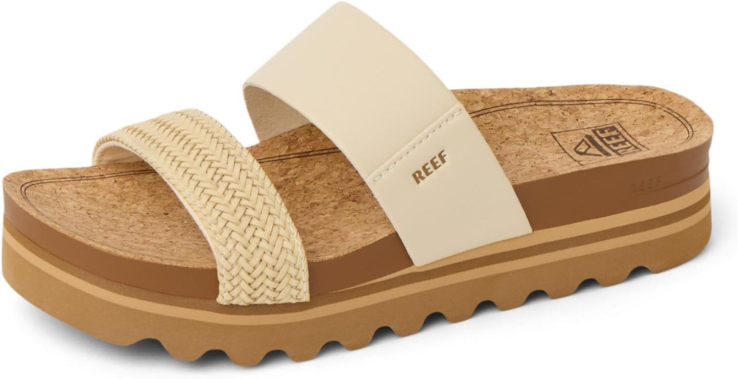 Reef Women's Cushion Vista Hi Platform Sandal for Comfort