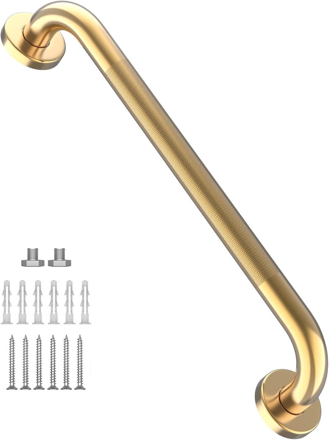 24 Inch Anti Slip Shower Grab Bar for Safety and Support