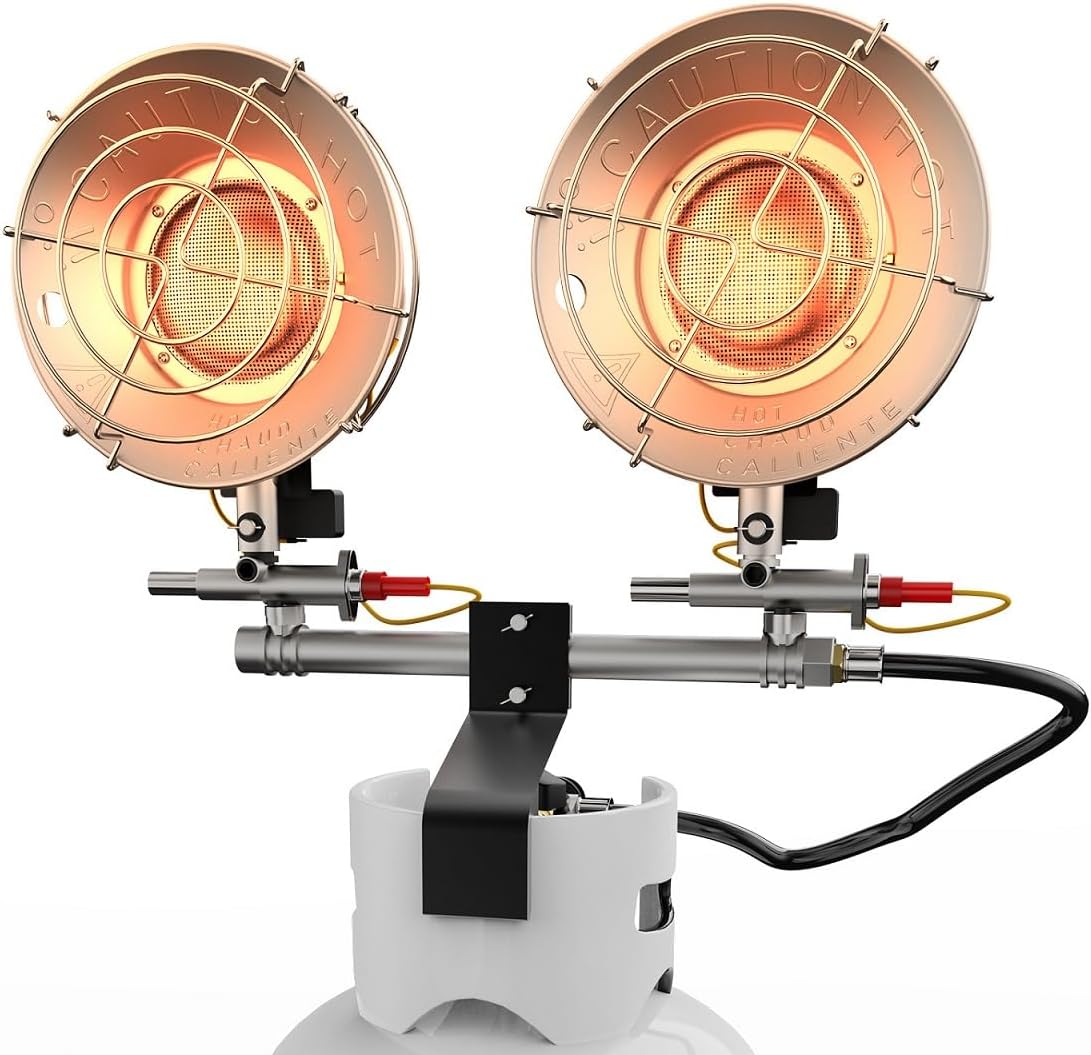 AgiiMan Propane Heater - 32000 BTU Portable Tent Heater