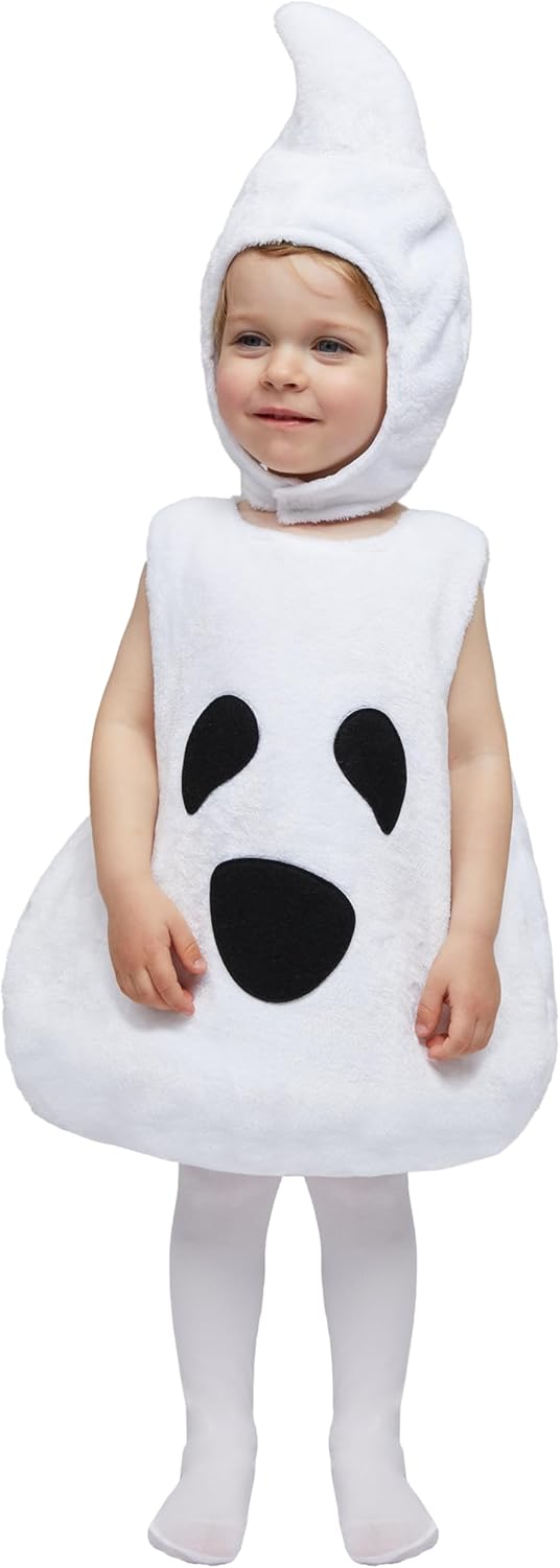 Adorable Baby Ghost Costume for Halloween Dress Up Parties