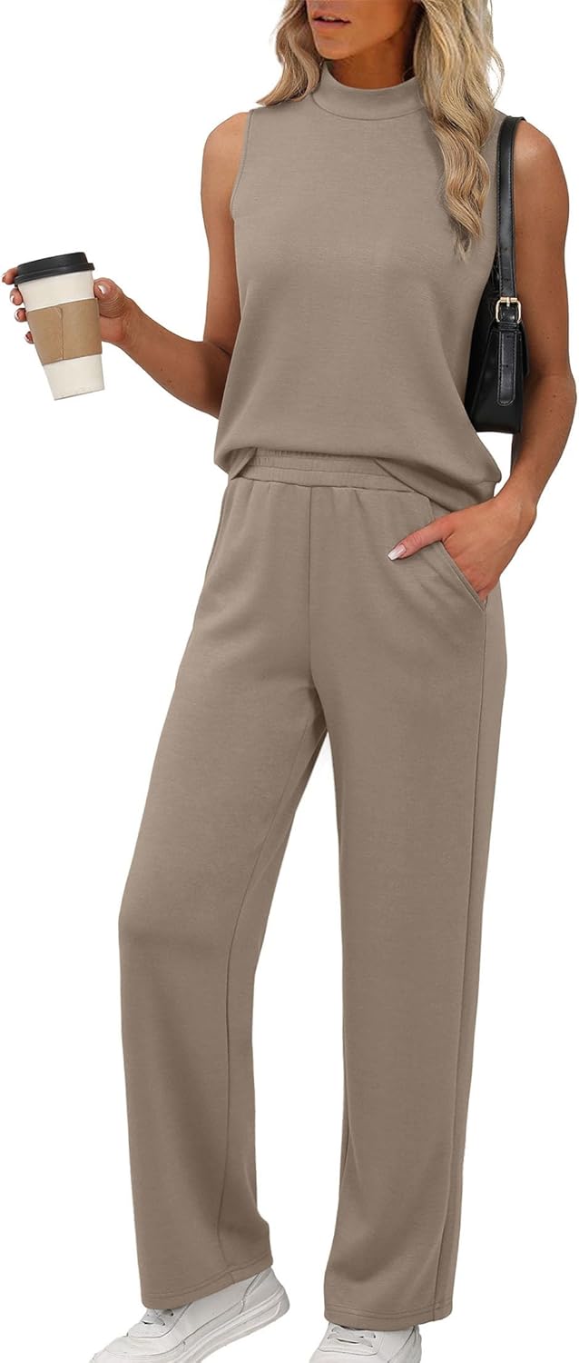 XIEERDUO Two Piece Sets for Women Summer Outfits Travel